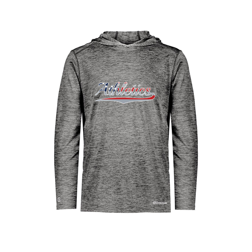 [FOLHCGBK-YS-LOGO1] Decker Youth Charge Hoodie (Youth S, Black, Logo 1)